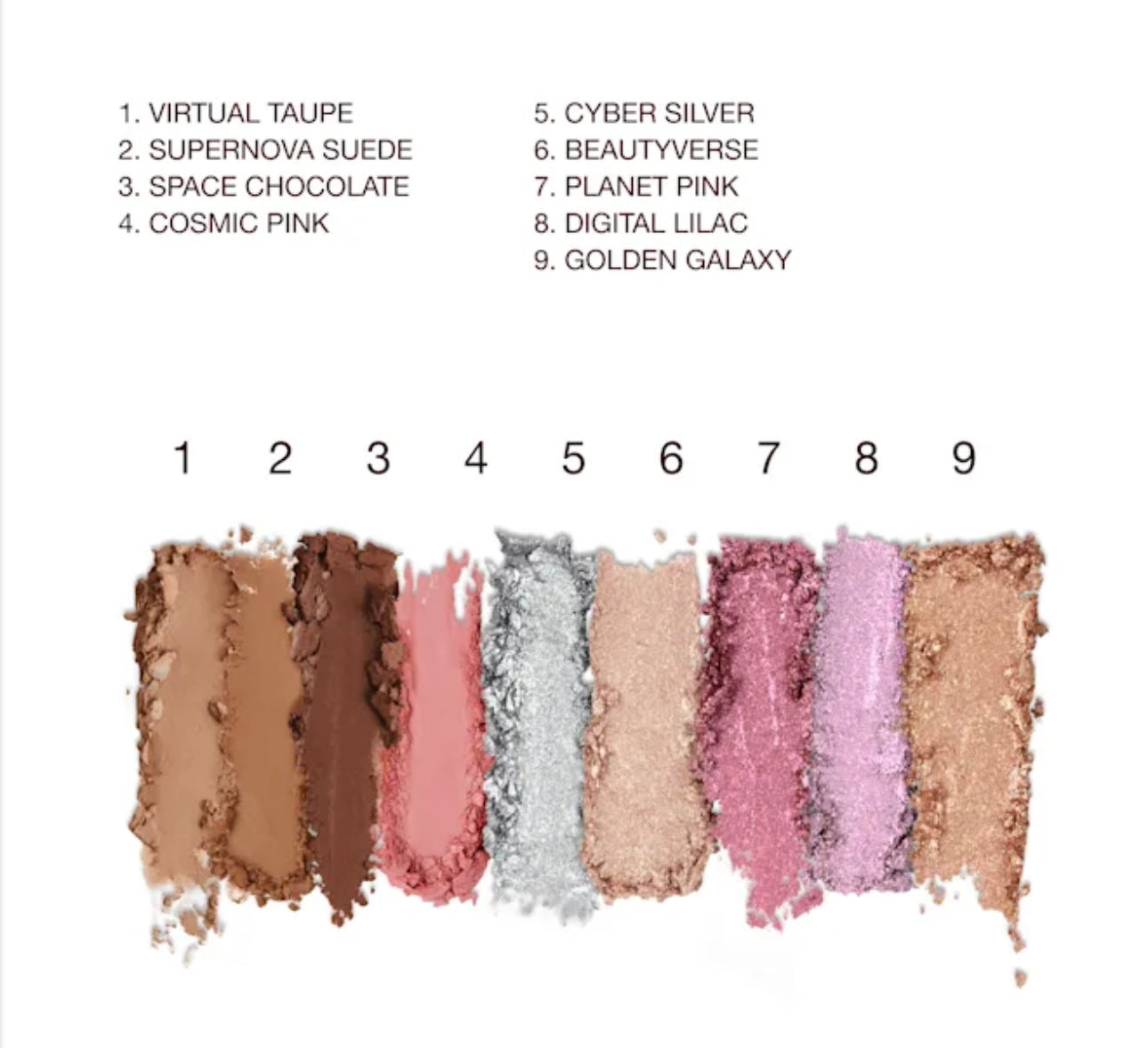 Charlotte tilbury beautyverse palette limited edition